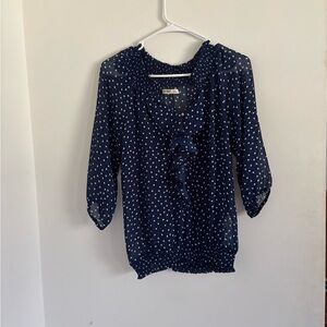 OLD NAVY Polka Dot Women's Top blouse
